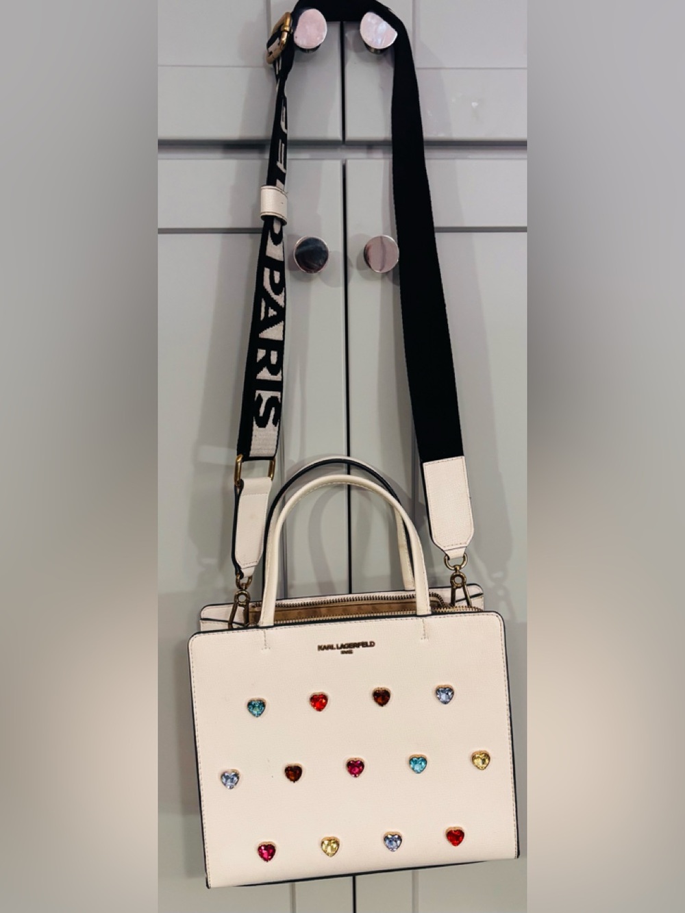 KARL LAGERFELD PARIS Maybelle Sarchel Retail $228